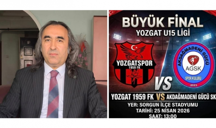 AKDAĞMADENİ GÜCÜ U15 FİNALİNDE SAHAYA ÇIKIYOR