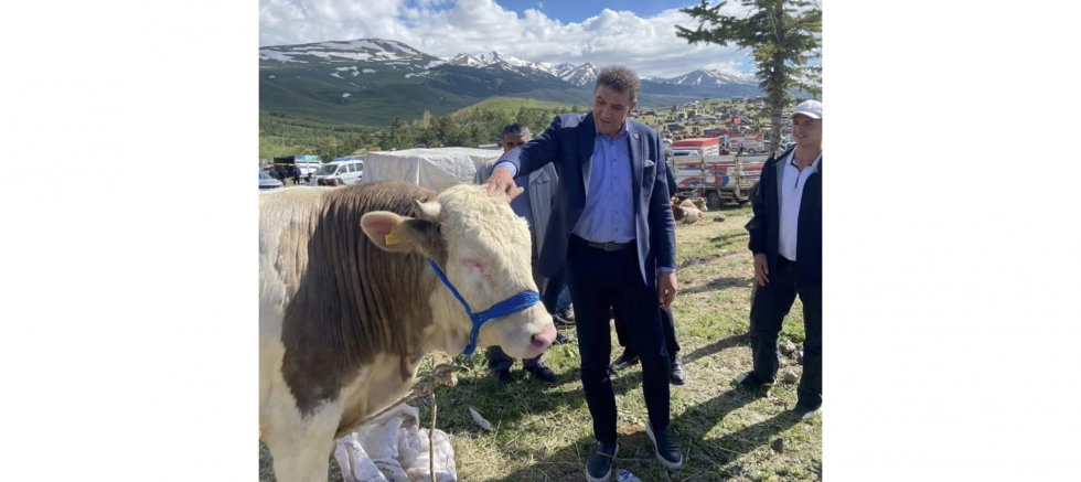 Anahtar Parti Erzurum İl Başkanı Yücel Ahmet İşleyen’den Üreticilere Bayram Ziyareti