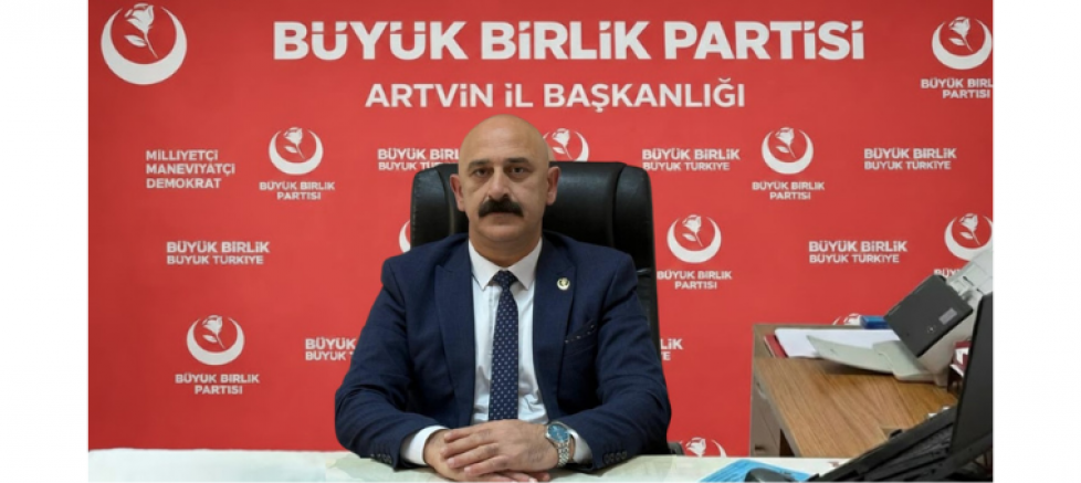 Artvin İl Başkanı Engin Şen: “Orman işçisinin emeği korunmalı, Artvin’e yatırım şart”