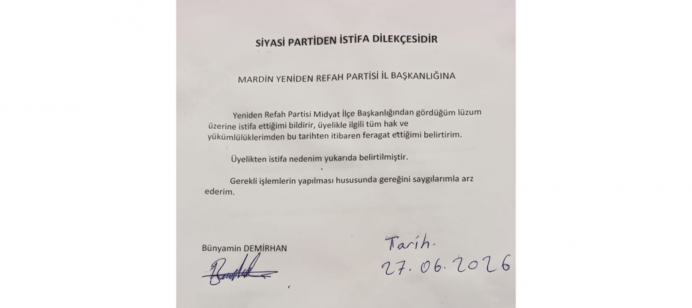 Bünyamin Demirhan: Midyat İçin Sorumluluk Almaya Devam Edeceğiz