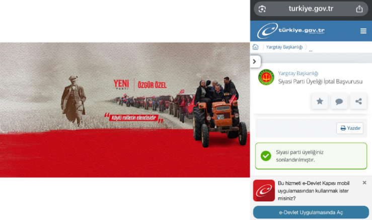 Cavidan Demirağ: 34 Yıllık CHP Emekçiliğimin Ardından Yeni Parti Yürüyüşüne Katılıyorum