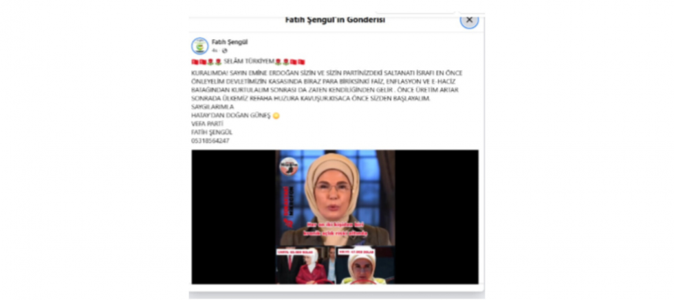 Fatih Şengül: “Adil Dünya Önce Saraydaki ve Kamudaki İsrafın Önlenmesiyle Kurulur”