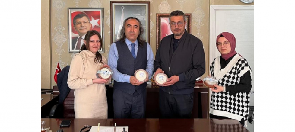 Gelecek Partisi İl Başkanı Ömer Aydoğmuş’a Can Süt’ten Ziyaret