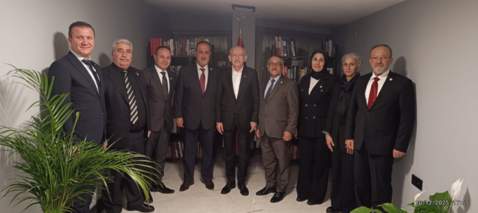 Güçlü Türkiye Partisi Genel Başkanı Muharrem Gözkaya’dan Kemal Kılıçdaroğlu’na Ziyaret