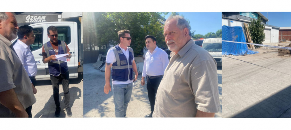 İlçe Başkanı Cahit Can Tekin Kimyasal Sızıntının Takipçisi Olacaklarını Belirtti