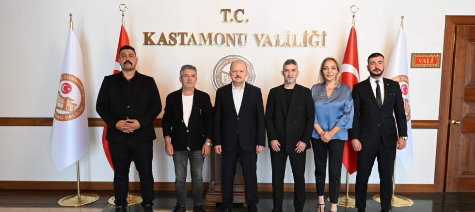 Kastamonuspor Yönetiminden Vali Meftun Dallı'ya Anlamlı Ziyaret