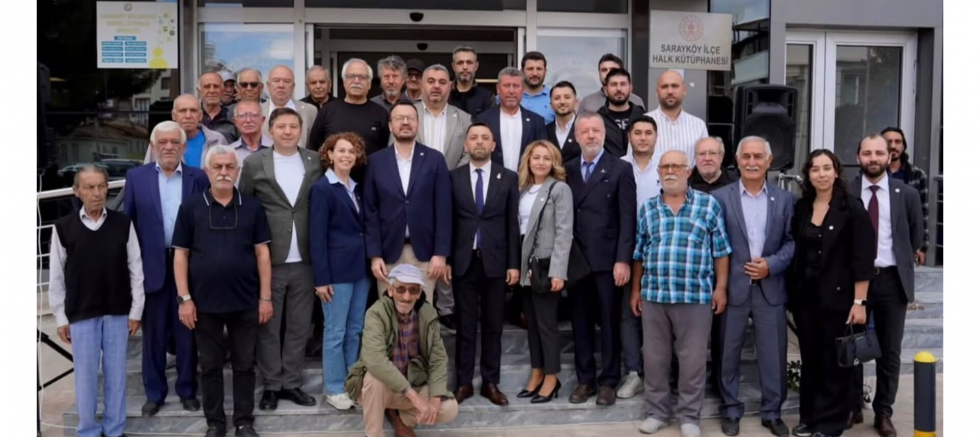 Mesut Efe: Sarayköy’de YENİ Parti’nin güçlü yarınlarına omuz omuza yürüyeceğiz
