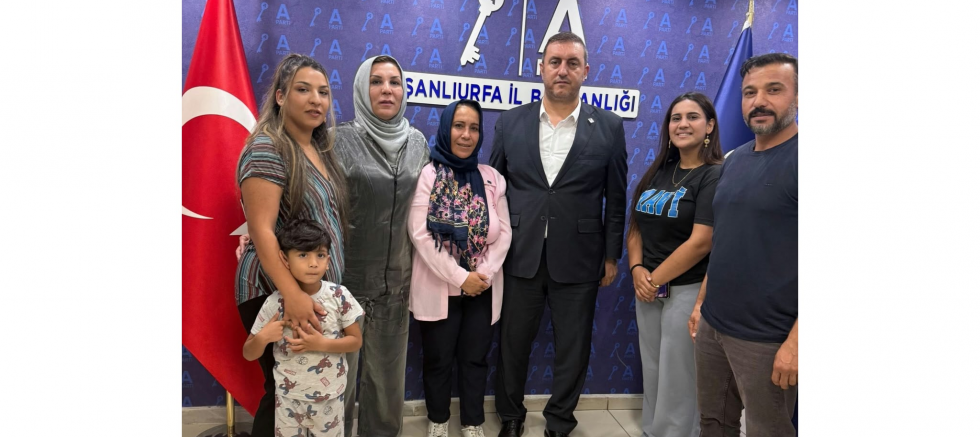 Metin Baydar: Yadigar Atakan’a Anahtar Parti Ailemize Hoş Geldiniz Diyoruz