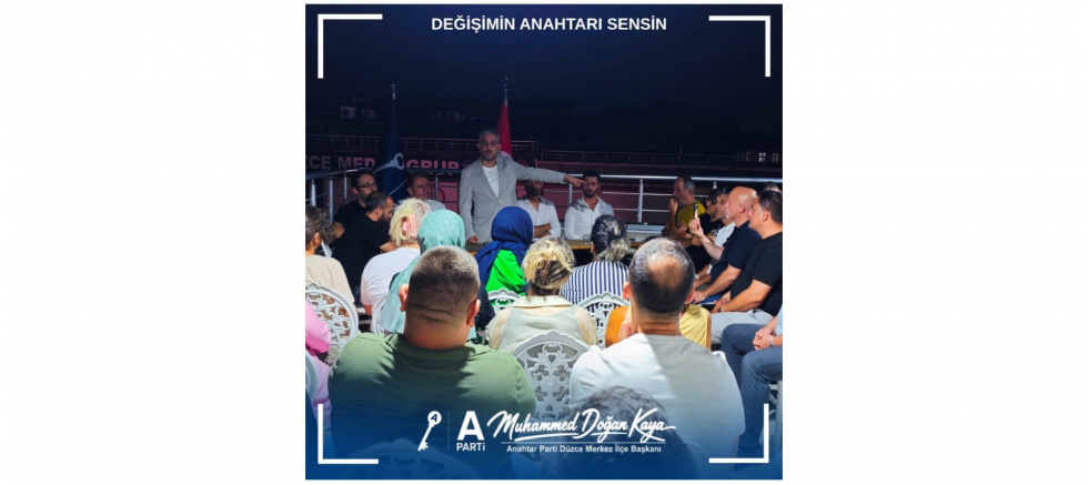 Muhammed Doğan Kaya: Düzce’nin Gündemini Ortak Akılla Değerlendiriyoruz