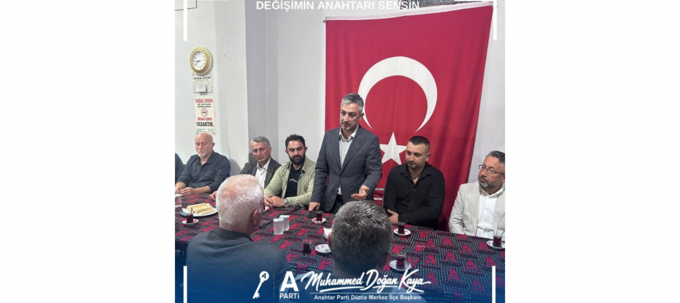 Muhammed Doğan Kaya: Düzce’nin Her Noktasına Ulaşmak İçin Sahadayız