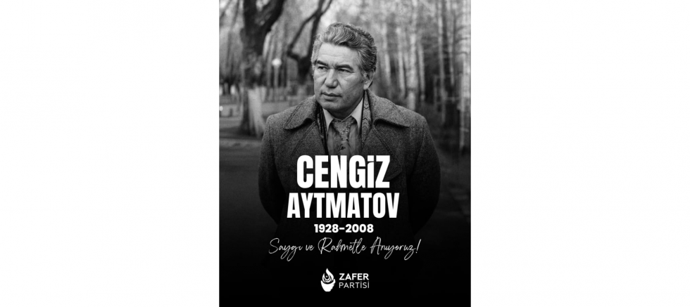 Özcan Pehlivanoğlu: Cengiz Aytmatov Türk Dünyasının Hafızasında Yaşamaya Devam Ediyor