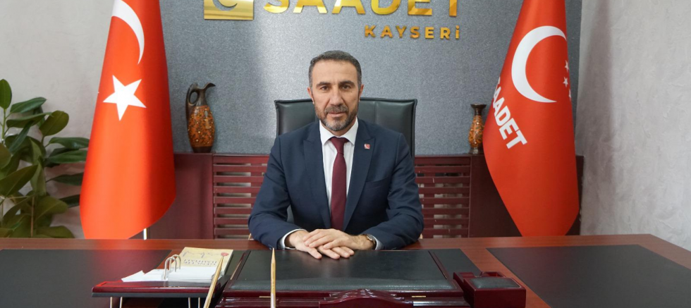 Saadet Partisi Kayseri İl Başkanı Altun'dan Net Mesaj: “Gazze'ye Yönelik Zulme Karşı Kınama Değil, Uluslararası İnisiyatif Gerekli”