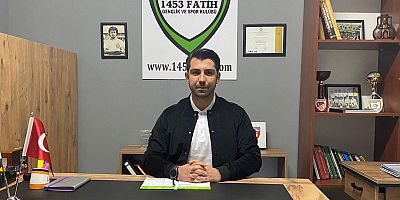 1453 FATİH GENÇLİK VE SPOR KULÜBÜ ANTRENÖRÜNDEN 30 AĞUSTOS ZAFER BAYRAMI MESAJI