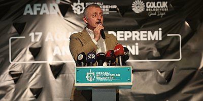 17 Ağustos deprem şehitleri anıldı