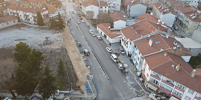 20 metre genişliğindeki yeni yolda sona gelindi