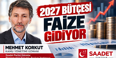 2027 YILI MERKEZİ YÖNETİM BÜTÇE KANUNU TEKLİFİ MECLİSE SUNULDU