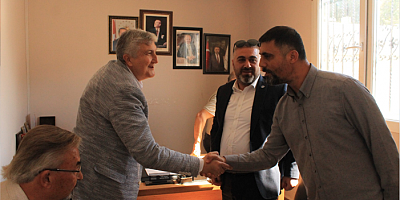 A. ADAYI ÇOBANOĞLU, BAYRAKLI ZİYARETLERİNE HIZ KESMEDEN DEVAM EDİYOR