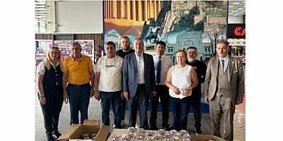ABP Genel Başkanı Bedri Yalçın'dan AŞTİ'de Aşure İkramı