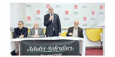 Adana’da Saadet Partisi’nden “Adalet Sofraları” Buluşması