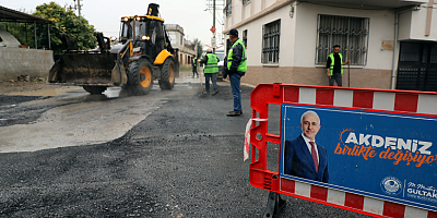 ADANALIOĞLU MAHALLESİNİN SOKAKLARI YENİLENİYOR