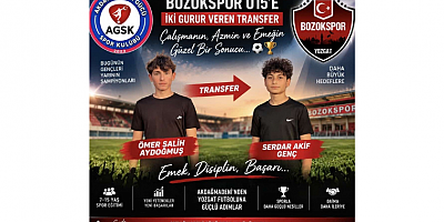 Akdağmadeni Gücü Spor’dan Bozokspor U15’e İki Gurur Veren Transfer