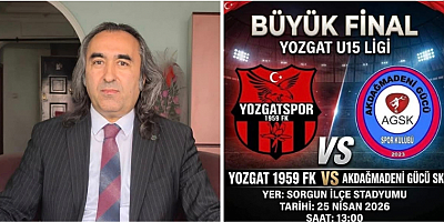 AKDAĞMADENİ GÜCÜ U15 FİNALİNDE SAHAYA ÇIKIYOR