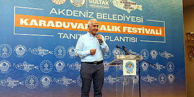 AKDENİZ BELEDİYE BAŞKANI  GÜLTAK, LEZZETİN EĞLENCE İLE BULUŞACAĞI BALIK FESTİVALİNE TÜM MERSİNLİLERİ  DAVET ETTİ