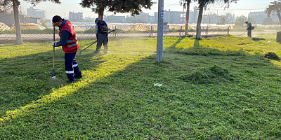 AKDENİZDE PARK BAHÇE VE YEŞİL ALANLAR DÜZENLENİYOR