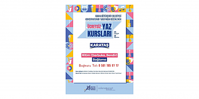 Ali Bedrettin Karataş: Karataş’ta Sanatla Dolu Bir Yaz Başlıyor