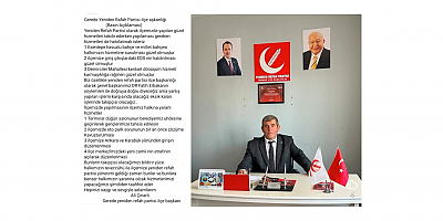 Ali Çınarlı: Gerede İçin Hizmetleri Destekler Eksiklerin Takipçisi Oluruz