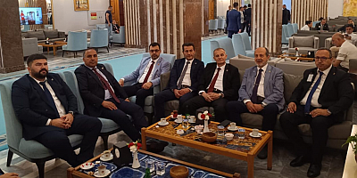 ALİ YÜKSEL: “KONYA TEŞKİLATIMIZIN ZİYARETİ BİZLERE GÜÇ VERDİ”