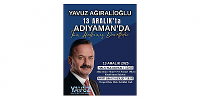 Anahtar Parti Adıyaman İl Başkanı Emircan Ahmet Alsan: “Genel Başkanımız Yavuz Ağıralioğlu ile Adıyaman’da Buluşmaya Hazırız”