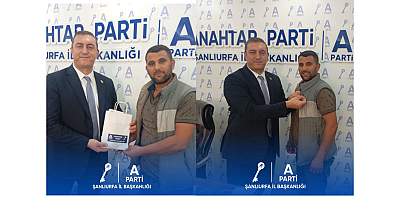 ANAHTAR PARTİ ŞANLIURFA İL BAŞKANI METİN BAYDAR: “ÜYELİK ÇALIŞMALARIMIZ PARTİMİZE GÜÇ KATIYOR”