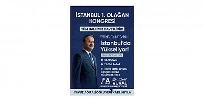 ANAHTAR PARTİ ÜMRANİYE İLÇE BAŞKANI TEKİN YILMAZ’DAN TARİHİ DAVET