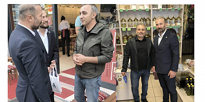 Anahtar Parti Ümraniye İlçe Başkanlığı’ndan Esnaf Ziyareti