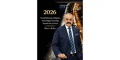 ARBEL A.Ş. Kurucu Başkanı ve ASKON Mersin Şube Başkanı Hasan Arslan’dan 2026 Yeni Yıl Mesajı