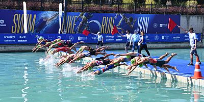 Avlu Balıkesir Triatlonu Avrupa Şampiyonası başladı