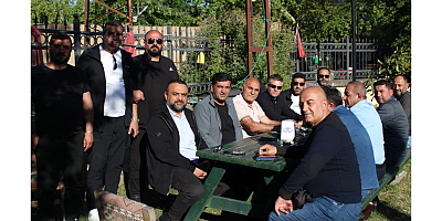 Aytaç Battal’a Buruki Aşireti’nin kanaat önderi Şerif Erbenzer’den anlamlı ziyaret.!