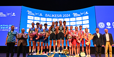 Balıkesir Triatlonu Avrupa Şampiyonası rekora imza attı