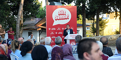 Başkan Abdullah Özyiğit, mahalle toplantılarında vatandaşlarla buluşuyor