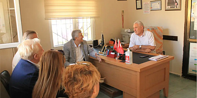 BAŞKAN ADAY ADAYI ÇOBANOĞLU'NDAN MUHTARLARA ANLAMLI ZİYARET!