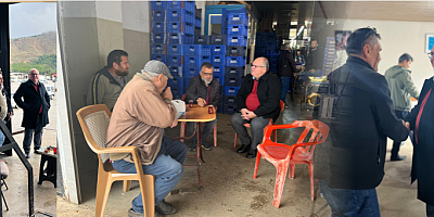 BAŞKAN ADAY ADAYI DEMİR PROJELERİYLE TÜRKİYE GÜNDEMİNE OTURUYOR ZİYARETLERİYLE DE SAHALARIN TOZUNU ATTIRIYOR!