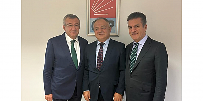BAŞKAN ADAY ADAYI ULUGÖL, MİLLETVEKİLLERİ ENGİN ATALAY VE MUSTAFA SARIGÜL İLE GÖRÜŞTÜ