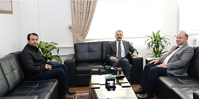 BAŞKAN ADAYI ÇEVİK BAŞSAVCI TİRYAKİ'Yİ MAKAMINDA ZİYARET ETTİ!