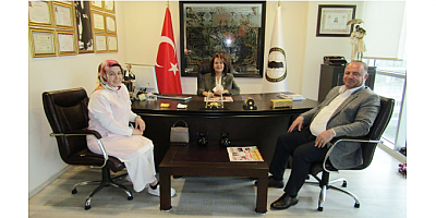 BAŞKAN ADAYI ÇEVİK MERYEM TÜRKTEKİN'İ ZİYARET ETTİ!