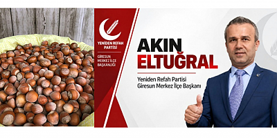Başkan Akın Eltuğral: Fındıkta 55 Liralık Makas Üreticinin Sırtına Yüklenmemeli