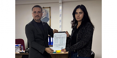 Başkan Akkuş, mazbatasını aldı