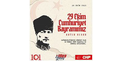 Başkan Av. Ulaş Yılmaz’dan 29 Ekim Cumhuriyet Bayramı Mesajı