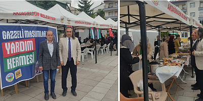 Başkan Aydoğmuş, Filistin’e Destek Kermesine destek verdi