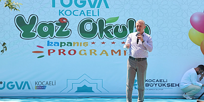 Başkan Büyükakın, TÜGVA'nın 2024 Yaz kapanış programına katıldı
